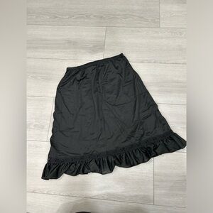 Vintage satin silk skirt
